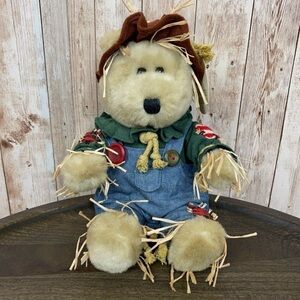 Starbucks Bearista Plush Scarecrow 16th Edition Bearista Bear Collection